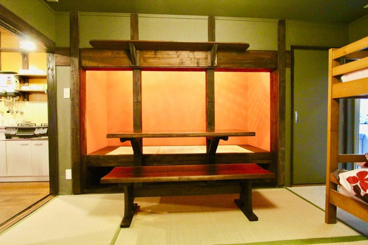 Kyoto Traditional Machiya House Exterior foto